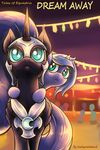  2015 cute duo equine female feral friendship_is_magic hi_res horn lovelyneckbeard mammal my_little_pony nightmare_moon_(mlp) princess_luna_(mlp) winged_unicorn wings 