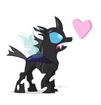  &lt;3 ambiguous_gender animated changeling dm29 friendship_is_magic my_little_pony solo 