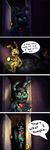  animatronic comic five_nights_at_freddy&#039;s five_nights_at_freddy&#039;s_4 fredbear_(fnaf) glowing glowing_eyes lagomorph machine male mammal night nightmare_bonnie_(fnaf) plushie plushtrap_(fnaf) rabbit robot tristastrange01 video_games 