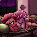  cute dating equine female fluttershy_(mlp) friendship_is_magic horn horse lumineko mammal my_little_pony pegasus pony sleeping sweetie_belle_(mlp) unicorn wings 