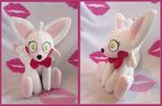  animatronic bow_tie canine cute eyelashes fallenpeach female five_nights_at_freddy&#039;s five_nights_at_freddy&#039;s_2 fox machine mammal mangle_(fnaf) photo plushie real robot side_view solo video_games yellow_eyes 