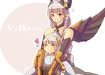  ^_^ bad_id bad_pixiv_id braid closed_eyes dual_persona happy heart height_difference hug hug_from_behind ineshumi light_valkyrie_(p&amp;d) looking_at_viewer multiple_girls puzzle_&amp;_dragons silver_hair smile twin_braids valkyrie_(p&amp;d) wings 