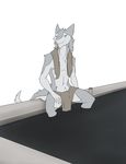  aspeel bath clothing looking_at_viewer sergal smile underwear undressing 