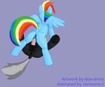  animal_genitalia animated anus balls doe-shmo equine equine_pussy fan_character female feral friendship_is_magic horse horsecock male male/female mammal my_little_pony pegasus penis pony pussy rainbow_dash_(mlp) sex simple_background wings 
