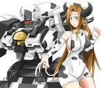  animal_ears animal_tail armored_core armored_core:_for_answer bell breasts collar cow cow_ears cow_tail ear_ring earrings erect_nipple female from_software girl horns jewelry mecha sideboob tail 
