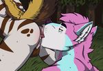  amwulf anal anus backsack balls butt canine dog duo licking male male/male mammal marjani_(character) nude oral outside penis rimming saliva sex tongue tongue_out 