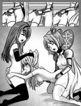  akemi_homura akuma_homura armor bow breasts caffeccino cape closed_eyes comic crown elbow_gloves erection fellatio fff_threesome futa_with_female futanari gloves greyscale group_sex hair_bow hair_ornament hairband hairclip hand_on_another's_head kaname_madoka kneeling long_hair mahou_shoujo_madoka_magica mahou_shoujo_madoka_magica_movie miki_sayaka monochrome multiple_girls multiple_penises nipples oktavia_von_seckendorff open_mouth oral penis pussy_juice sex short_hair small_breasts spitroast spoilers thighhighs threesome two_side_up ultimate_madoka watermark 