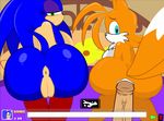  2015 73721 ? anal anal_penetration animated anthro anus bedroom big_breasts big_butt big_penis breasts butt canine crossgender enormous_(artist) female fox hedgehog invalid_tag mammal miles_prower penetration penis presenting pussy sex sonic_(series) sonic_the_hedgehog spread_legs spreading video_games voluptuous 
