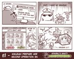  4koma admiral_(kantai_collection) character_request comic computer crying crying_with_eyes_open defense_of_the_ancients destroyer_hime dota_2 edwin_(cyberdark_impacts) english engrish gameplay_mechanics gauge hat highres i-class_destroyer kantai_collection kikuzuki_(kantai_collection) kongou_(kantai_collection) left-to-right_manga multiple_girls ranguage sharp_teeth sunglasses tears teeth tidehunter 