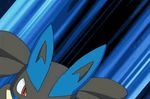  animated animated_gif claws lucario pokemon 