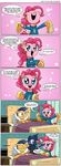  2015 bed blue_eyes cheerleader cloak clothing comic daniel-sg death death_(personification) dialogue english_text equine female flash_sentry_(mlp) friendship_is_magic horn horse hospital mammal melee_weapon my_little_pony pegasus pinkie_pie_(mlp) pom_poms pony princess_luna_(mlp) scythe text weapon winged_unicorn wings 