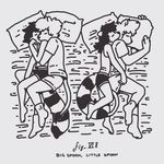  ambiguous_gender anthro bed clothed clothing couple cuddling cute darkeshi duo end english_text eyes_closed feet feline hair legwear leon_flare lion lying mammal on_side pillow raccoon sleeping socks spooning text the_end_of_the_world 
