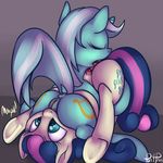  69 2015 anus blue_eyes bonbon_(mlp) butt cunnilingus cutie_mark dialogue dock duo earth_pony equine eyes_closed facesitting female feral feral_on_feral friendship_is_magic hair hi_res hooves horn horse hug licking long_hair lyra_heartstrings_(mlp) mammal multicolored_hair my_little_pony oral pony ponypron pussy raised_tail sex tongue tongue_out two_tone_hair underhoof unicorn vaginal 
