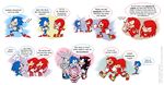  amy_rose echidna group hedgehog knuckles_the_echidna mammal monotreme shadow_the_hedgehog silver_the_hedgehog sonic_(series) thweatted 