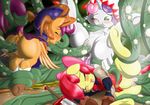  apple_bloom_(mlp) crossover equine final_fantasy friendship_is_magic horn horse mammal my_little_pony navanastra pony scootaloo_(mlp) sex sweetie_belle_(mlp) unicorn video_games 