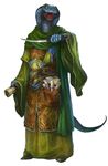  clothing cobra dagger dungeons_&amp;_dragons fangs female khavith magic_user melee_weapon official_art pathfinder reptile robe scalie scroll serpentfolk snake solo weapon yellow_eyes 