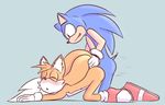  anal bigger_version_at_the_source butt erection fur male male/male mammal miles_prower penis sex sonic_(series) sonic_the_hedgehog 