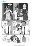  anthro anthrofied bed_head black_and_white breasts clothing comic disheveled_hair dragon equine female friendship_is_magic group hair horn male mammal messy_hair monochrome my_little_pony pajamas pia-sama rarity_(mlp) scalie slippers slit_pupils spike_(mlp) stained_clothing twilight_sparkle_(mlp) unicorn wings 