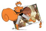  gurihiru marvel orange_hair squirrel squirrel_girl_(marvel) 