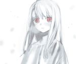  breath fate/stay_night fate_(series) illyasviel_von_einzbern long_hair red_eyes solo spot_color taa_(acid) upper_body 