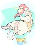  betelgeusian feline girly kaboozey male mammal meow_(space_dandy) presenting solo space_dandy 