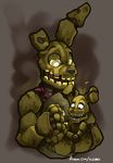  five_nights_at_freddy&#039;s five_nights_at_freddy&#039;s_3 five_nights_at_freddy&#039;s_4 kayla-na lagomorph male mammal plushtrap_(fnaf) purple_guy_(fnaf) rabbit springtrap_(fnaf) video_games 