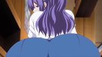  animated_gif ass breasts buttjob clothes erection erection_under_clothes grinding huge_ass huge_breasts mankitsu_happening suzukawa_rei zipper 