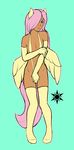  2015 boots clothed clothing female fluttershy_(mlp) footwear friendship_is_magic gloves hair human humanized ivory-raven mammal my_little_pony solo swimsuit wings 