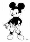  battle_angel clothing condom disney footwear gloves male mammal mickey_mouse mouse pants penis rodent shoes solo 
