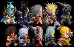  6+boys armor blonde_hair blue_eyes brown_eyes brown_hair cape cefca_palazzo chibi cloud_of_darkness clown dissidia_final_fantasy emperor_(ff2) everyone exdeath facial_hair final_fantasy final_fantasy_i final_fantasy_ii final_fantasy_iii final_fantasy_iv final_fantasy_ix final_fantasy_v final_fantasy_vi final_fantasy_vii final_fantasy_viii final_fantasy_x garland_(ff1) gloves golbeza green_eyes grey_hair headband helmet horns jecht kuja long_hair midriff multiple_boys parody purple_eyes red_eyes sephiroth shoulder_pads silver_hair snake spikes style_parody tattoo tentacles toes ultimecia walking wings yellow_eyes 