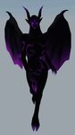  2015 3d animated big_breasts breasts clothed clothing demon f-kn female half-dressed horn topless wings 