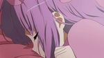  1girl animated animated_gif eyes_closed long_hair looking_at_viewer patchouli_knowledge purple purple_hair ram_hachimin sleeping solo touhou ugoira 