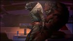  alien anal butt cum garrus_vakarian krogan male male/male mass_effect penis sex turian unknown_artist urdnot_wrex video_games 