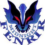  animal emblem fenrir gundam gundam_zeonic_front simple_background wolf 