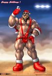  anthro bear braford christmas holidays male mammal muscular sarge_(braford) solo 