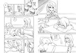  comic extra greyscale hirasawa_yui k-on! monochrome multiple_girls sakayama_shinta tachibana_himeko translated 