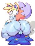 anal anthro balls big_balls big_butt blush blush_lines butt duo facesitting genitals girly looking_back male male/male metroid miles_prower nintendo oral rimming sega senordraws sex sitting_on_another size_difference sonic_the_hedgehog sonic_the_hedgehog_(series) zero_suit