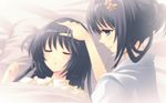  2girls flyable_heart itou_noiji kimi_no_nagori_wa_shizuka_ni_yurete shirasagi_mayuri shirasagi_sayuri 