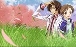  cherry_blossoms code_geass lelouch_lamperouge rollo_lamperouge tagme 