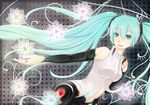  flowers hatsune_miku miku_append tagme vocaloid 