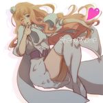  bad_id bad_pixiv_id blonde_hair boots heart kh long_hair macross macross_frontier macross_frontier:_itsuwari_no_utahime one_eye_closed sheryl_nome solo thigh_boots thighhighs 