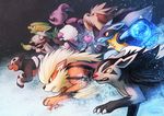  arcanine canine dog electrike furfrou granbull haychel houndour lucario mammal mightyena nintendo pok&eacute;mon smeargle stoutland video_games 