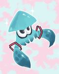  aqua_hair commentary_request cosplay full_body hair_ribbon hatsune_miku hatsune_miku_(cosplay) inkling nappooz no_humans ribbon solo sparkle splatoon_(series) splatoon_1 squid star tentacles vocaloid 