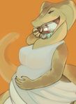  ahegao breadtop breasts canine chubby claws clothing crying duo fear interspecies mammal mind_break muzzle_grab naga open_mouth oral_vore peril reptile sam_the_snake scalie snake swallowing tears throat tongue tongue_out vore whitt 