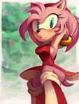  amy_rose breasts clothed clothing female gloves hedgehog mammal shira-hedgie sonic_(series) video_games 