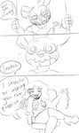  animatronic anthro ball_gag clothing comic english_text female five_nights_at_freddy&#039;s five_nights_at_freddy&#039;s_3 gag human machine male mammal nipple_peircings nipples robot springtrap_(fnaf) text video_games 