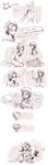  absurdres anna_(frozen) chibi comic elsa_(frozen) embarrassed engrish frozen_(disney) highres incest md5_mismatch monochrome multiple_girls murai_shinobu profanity ranguage scar siblings sisters yuri 