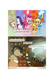  2015 applejack_(mlp) comic cutie_mark doctor_who doctor_whooves_(mlp) earth_pony english_text equine female feral fluttershy_(mlp) friendship_is_magic fur gashiboka hair horn horse male mammal my_little_pony pegasus pinkie_pie_(mlp) pony rainbow_dash_(mlp) rarity_(mlp) tardis text wings 