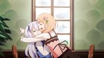  2girls anime cg cgi child gochuumon_wa_usagi_desu_ka? hoto_cocoa houbunsha kafuu_chino loli multiple_girls yuri 