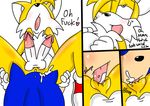 &lt;3 anal anus blue_eyes blush clothing cum cum_in_mouth cum_inside cum_on_tongue gloves male miles_prower multi_penis open_mouth oral penis perverted_bunny rimming sex sonic_(series) sonic_the_hedgehog sweat tongue 